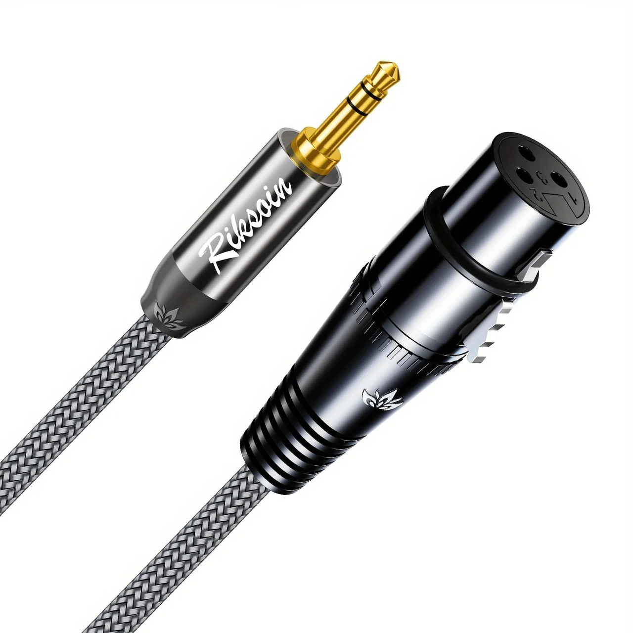 RIKSOIN AV902 3.5mm male to XLR female audio cable