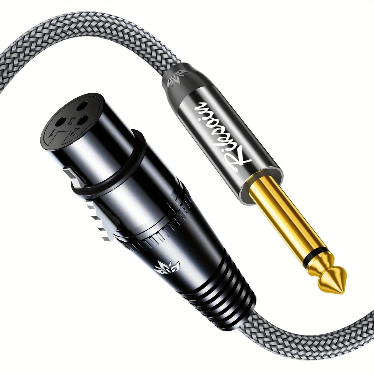 RIKSOIN AV903 6.35mm male to XLR female cable